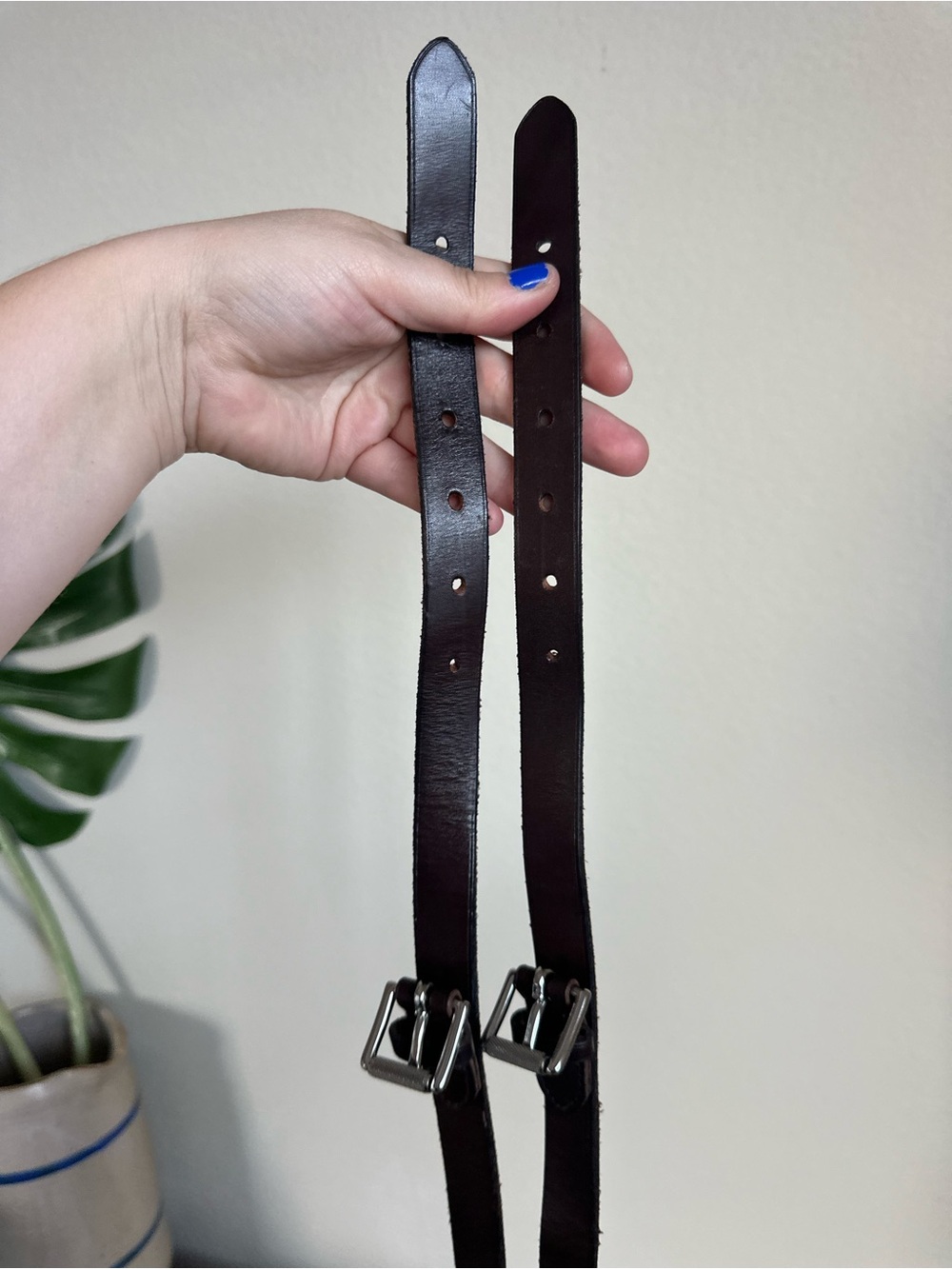 Ralph Lauren Brown Leather O Ring Buckle Strap Belt - Picture 13 of 15